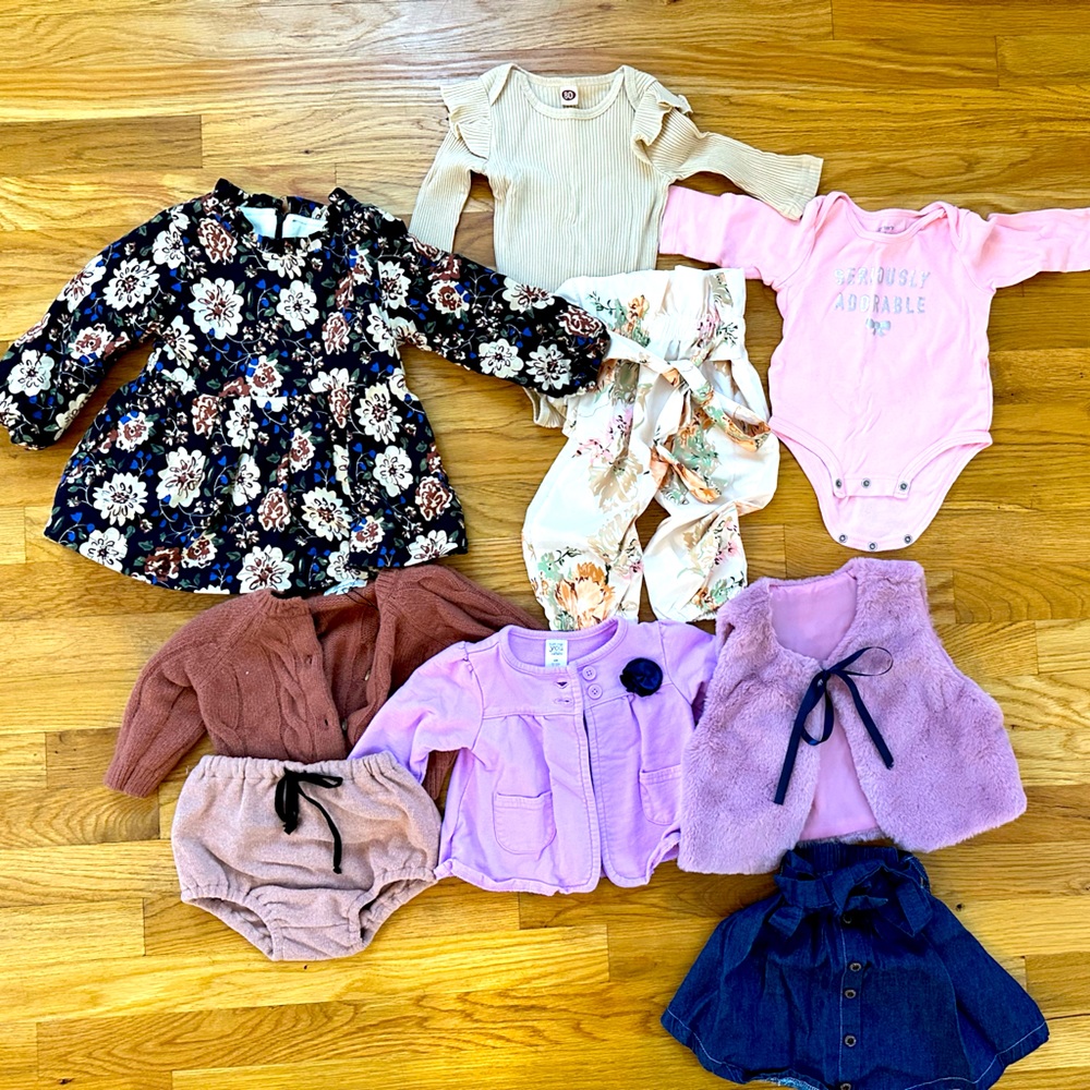 Assortment of outfits/sweaters